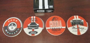 Hallmark Garage NEW Mustang Coaster Set - Ford Licensed Product - Picture 1 of 6