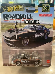 Hot Wheels 2024 Pop Culture Premium Roadkill Rotsun Custom '71 Datsun 240Z - Picture 1 of 2