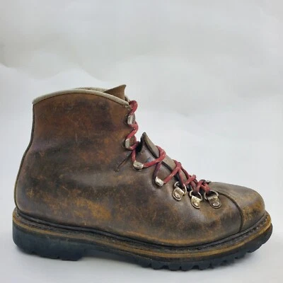 Bota de Senderismo Montañismo Raichle De Colección Mujer Cuero Marrón Talla 6.5 Foto 1 de 4