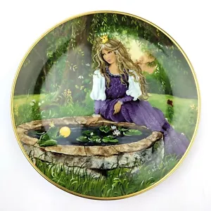 Cuentos de hadas clásicos ""El rey rana"" de Gerda Neubacher Kaiser Plate 1982 - Imagen 1 de 3
