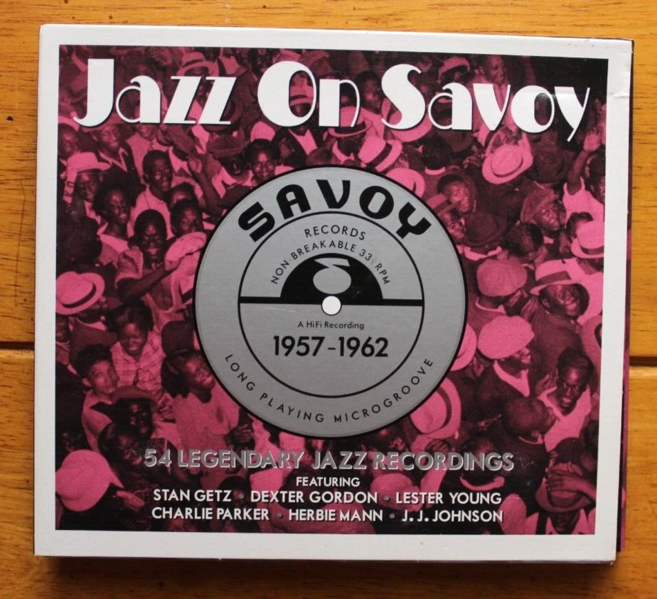JAZZ ON SAVOY 54 LEGENDARY PERFORMANCES`[USED CD] 3 DISC SET COMPILATION Foto 1 de 4