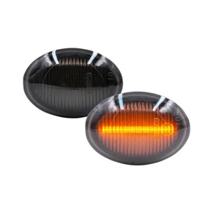2 LED Indicator Light Turn Signal Light Smoked for GranCabrio Quattroporte Lybra - Picture 1 of 4