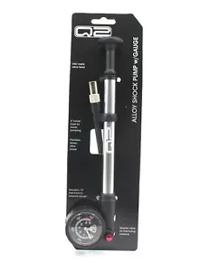 Q2 Mountain Bike Suspension/Shock Fork Pump with Gauge 400 PSI - Picture 1 of 5