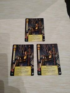 3x Ser Jaime Lannister AGoT LCG A Game of Thrones Alternate Art Promo FFG - Picture 1 of 2