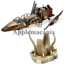NEW LEGO Star Wars 9496 Desert Skiff Set - *NO MINIFIGURES* Sarlacc Pit