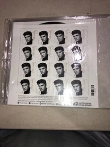 Elvis Presley Stamp Sheet 2015 Music Icons Forever Imperforate NDC - Picture 1 of 2