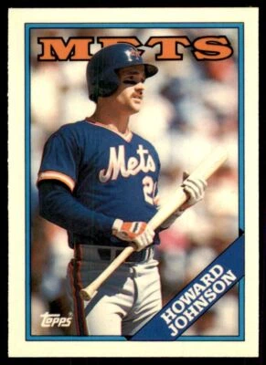 1988 Topps Tiffany Howard Johnson Baseball Cards #85 - Image 1 of 2