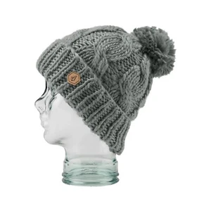 Volcom Women's Hand Knit Beanie Storm Grey OSFM NWT - Picture 1 of 2