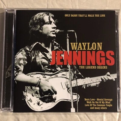Waylon Jennings Only Daddy That’ll Walk The Line CD Import CTS55500 Portugal OOP - Image 1 of 4