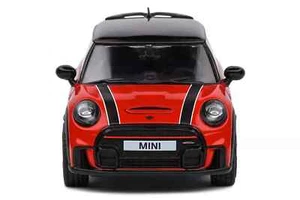 Solido 1/43 2023 Mini Cooper JCW F56 Red - Picture 1 of 6