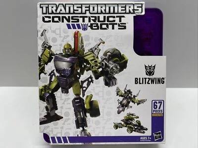 Transformers BLITZWING Construct-Bots Triple Changer Figure 67 Pieces 2013 - NEW - Image 1 of 4