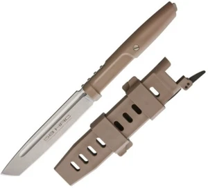Extrema Ratio Mamba Fixed Knife 4.5" Bohler N690 Steel Full Blade Tan Forprene - Picture 1 of 13