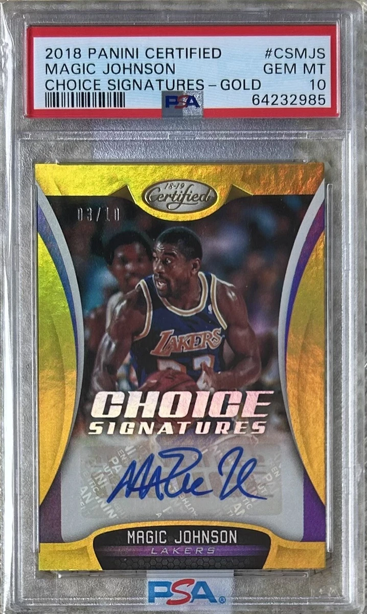 【Magic Johnson】PSA10 Express Lane Gold Magic Johnson】PSA10 Express Lane Gold Auction Prices Realized