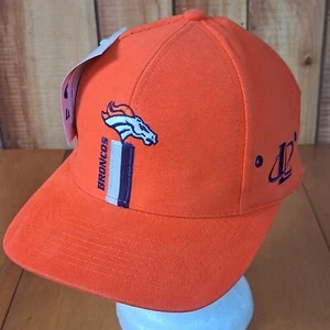 Cappello Vintage Nuovo Con Etichetta Logo Athletics Denver Broncos Super Bowl XXXII John Elway - Foto 1 di 18