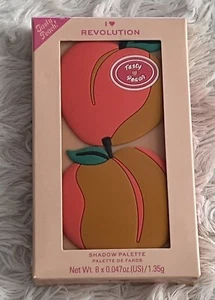 I Heart Revolution Mini Eyeshadow Palette Tasty Peach 8 Shades Sealed! - Picture 1 of 3