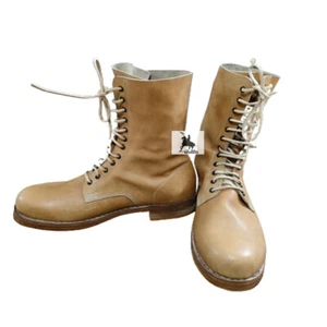 Zweiter Weltkrieg Deutscher Fallschirmjäger Stiefel 2. Muster Größe US 6 bis US 15 - Bild 1 von 4
