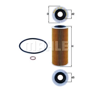 Engine Oil Filter MAHLE for 3 Series 159 1 5 Brera Spider D3 Croma 7 Thesis X3 O - Picture 1 of 6