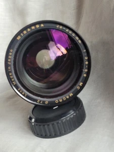 Olympus OM fit Miranda  f3.8-5.6 28-200mm Zoom Camera lens Macro Japan - Picture 1 of 9