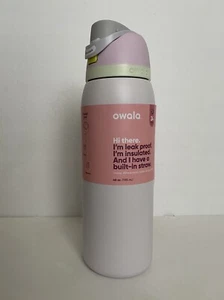 BRANDNEU Owala 40 Unzen Kostenloser Schluck Metall Wasserflasche SÜSSIGKEITEN BESCHICHTET Lila Pink - Bild 1 von 5