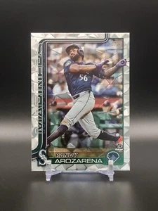 BARGAIN BIN: 2025 Topps Series 1 Randy Arozarena Diamante Foil Mariners - Picture 1 of 1