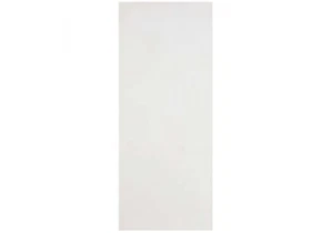 AUSTIN- FLUSH EXTERIOR FIBERGLASS DOOR WITH WHITE BRUSHED GRAIN (1-3/4) - Picture 1 of 4