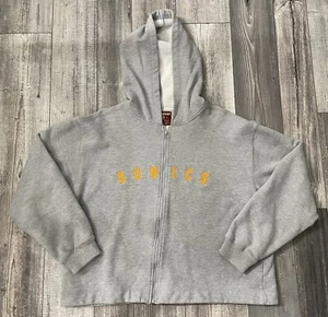 Seattle Supersonics Heritage Collection Zip Jacket w/ Hood Womens Large Gray NBA - Picture 1 of 7