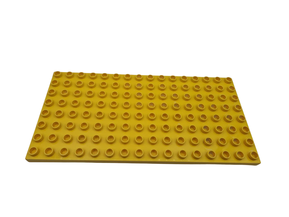 Lego® Duplo Base plate Building plate 8x16 16x8 YELLOW - image 1 of 1