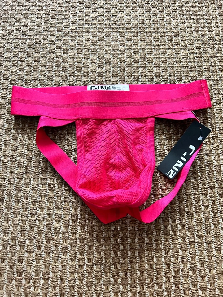 C IN2 Scrimmage Payson Pink mesh pouch jock jockstrap Medium nwt new - Image 1 of 4