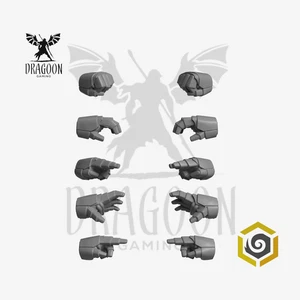 Space Knight TerminatorHands Conversion For Prime Space Knights & Sci-fi Marines - Picture 1 of 1