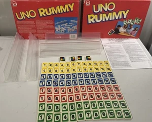Uno Rummy Number Tile Game - Mattel - Vintage Complete game. Free Shipping. - Picture 1 of 10