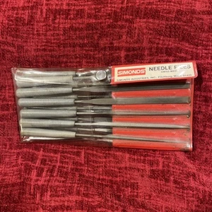 Juego de 12 limas de aguja Simonds Swiss Made usadas-bonitas - Imagen 1 de 6