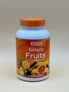 Simply Nature's Promise 90 Fruchtkapseln aus Vollwertkost Superfoods - Bild 1 von 4