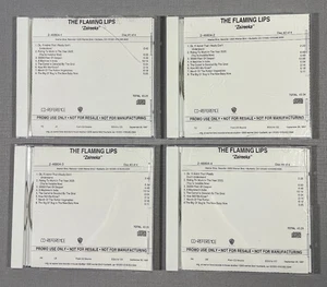 The Flaming Lips – Zaireeka 4×CD Promo Set (1997 Warner Bros. Reference Discs) - Picture 1 of 9