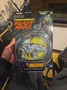 NUEVA FIGURA DE RINOX MAXIMAL HEROICO DE LUJO TRANSFORMERS BEAST WARS HASBRO 1999 - Imagen 1 de 12