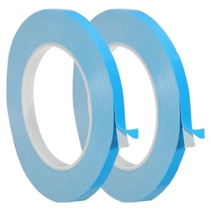 2 Rolls 25mx8mmx0.2mm Thermal Adhesive Tape Double Side Adhesive Thermal Tape - Zdjęcie 1 z 7