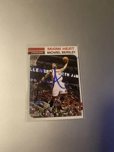Michael Beasley signed basketball card autographed NBA big 3 auto MVP miami 305 - Picture 1 of 1