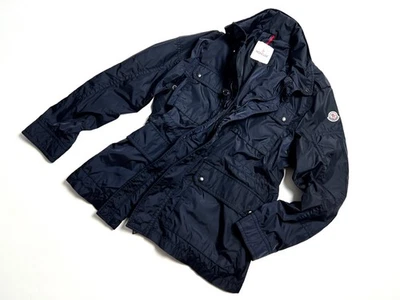 Chaqueta de campo cortavientos azul MONCLER Cristian Giubbotto de lujo para hombre - 6 XXL Foto 1 de 4