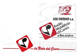 Pegatina QSL Radio Mobilificio i Cantu Desenzano del Garda Italia DX SWL - Imagen 1 de 1
