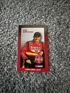 2002 Nascar Jeff Jefferson Coca Cola Sammelkarte - Bild 1 von 2
