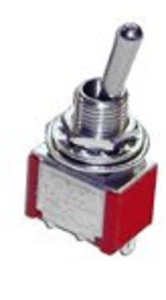 Gaugemaster GM507 - 1 x SPST Mini Toggle On/Off Switch 6.5mmm Hole Required RM48 - Picture 1 of 13