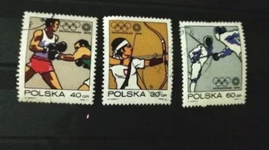 3X STAMPS POLAND POLSKA MONACHUM OLYMPICS 1972 OLD STAMP RARE COLLECTIBLE - Picture 1 of 4
