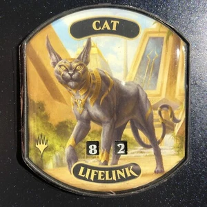 Cat Eternal Relic Token Life Counter Magic Ultra Pro Pack Fresh Ships Free!! - Picture 1 of 2