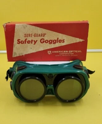 De colección * Nuevo * Gafas de seguridad Sure-Guard Steampunk Antorcha Gafas Protección para los ojos Foto 1 de 4