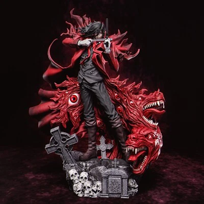 Alucard Hellsing modello resina kit da assemblare e dipingere FAN ART - Immagine 1 di 4