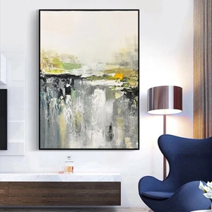 Abstract Wall Paintings Hand Painted Art Landscape Oil Painting On Canvas - Picture 1 of 5