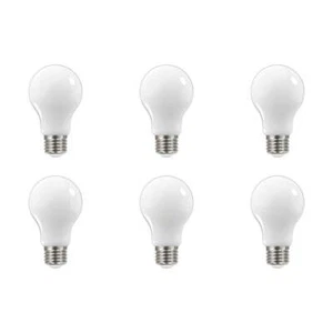11 Watt LED A19 - Soft White - Medium Base - 3000K - 90 CRI - 120V - 6-Pack - Picture 1 of 6