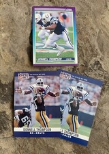 Donnell Thompson Football Cards. Indianapolis Colts