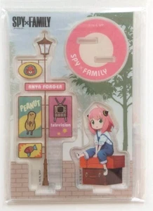 Figura con soporte de acrílico SPY x FAMILY Anya Forger Jump Anime JAPÓN - Imagen 1 de 1