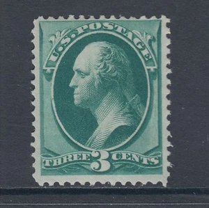 US Sc 158 MNH. 1873 3c green Washington F-VF - Picture 1 of 1