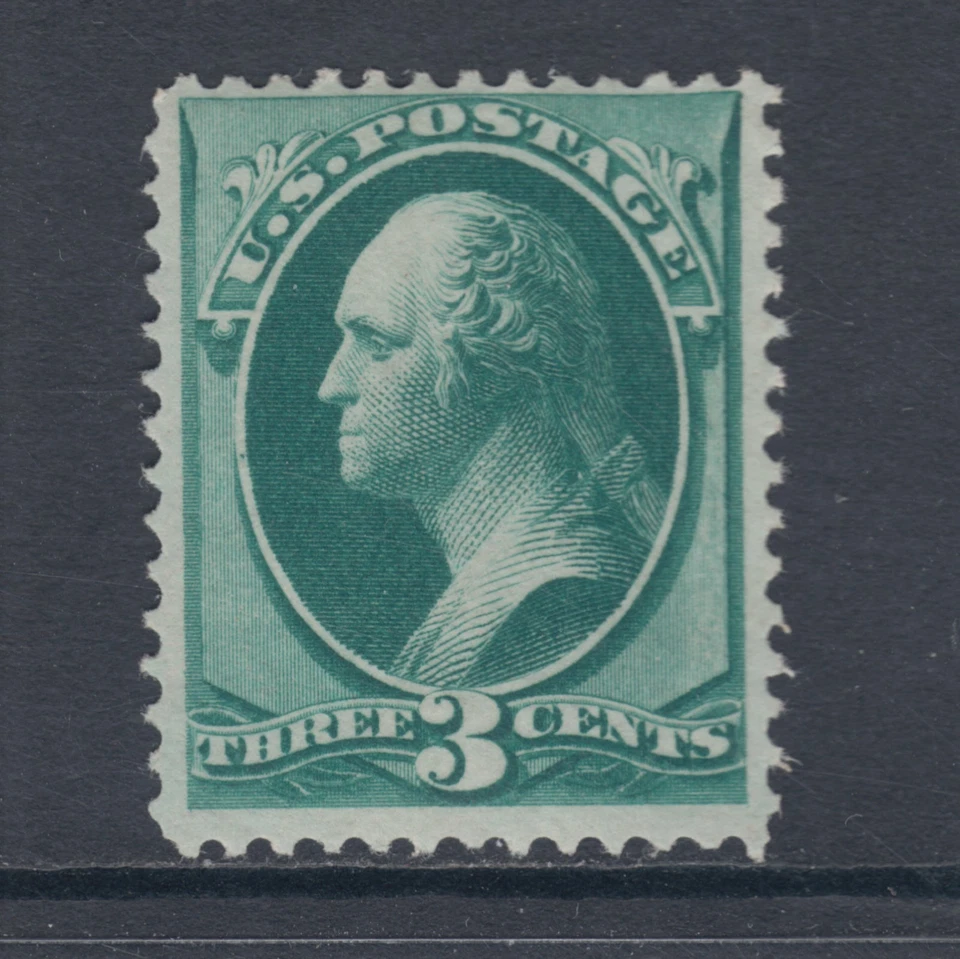 US Sc 158 MNH. 1873 3c green Washington F-VF - Image 1 of 1
